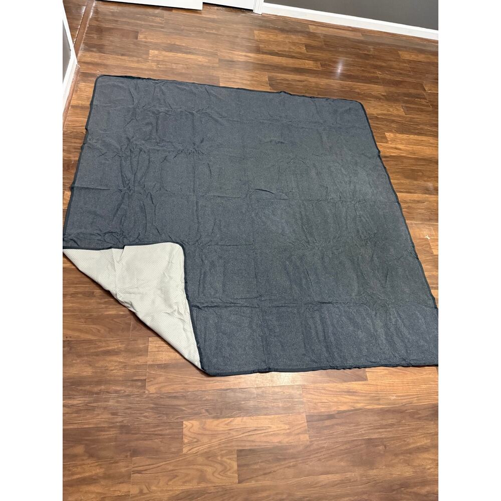 XL 70" Gray Washable Training Pet Pee Pad Reusable Water Absorbent Mat Non Slip